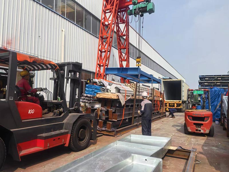 Ocelové konstrukce z Guyany byly úspěšně odeslány a usnadňují nové zahraniční stavební cesty